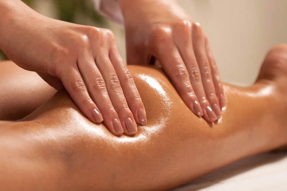 leg massage at candle massage center bahria town